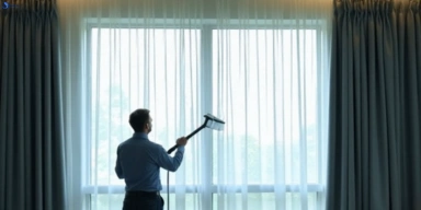 Commercial curtain steam cleaning service greenfield-park-nsw hotels offices