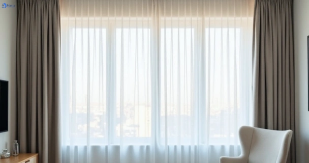 Freshly steam cleaned curtains in greenfield-park-nsw QLD